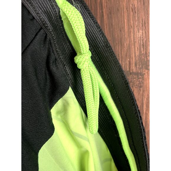 Nike Ja Morant 2 in‎ 1 Basketball Shorts Black Lime Green Mens 3XL-TALL NEW NWT - Picture 10 of 10
